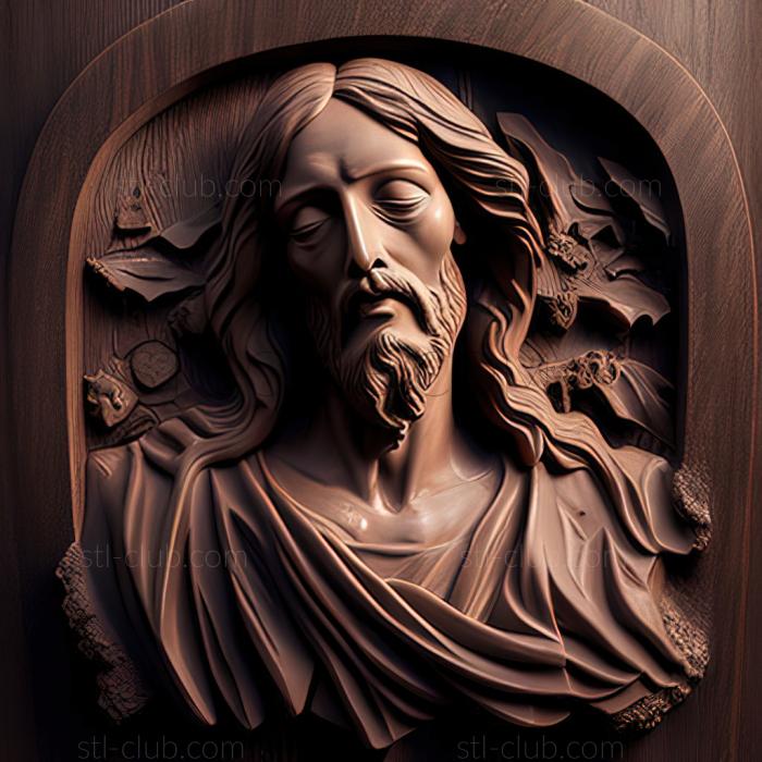 3D model st jesus (STL)